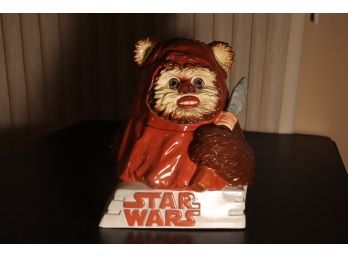 Collectors Edition Star Wars Wicket The Ewok Cookie Jar