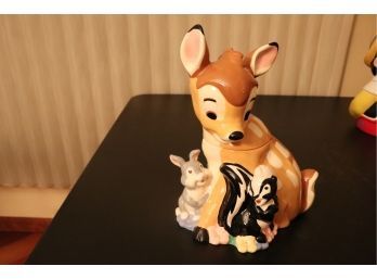 Disney’s Bambi, Thumper & Flower Cookie Jar