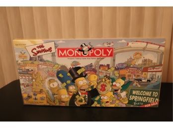 The Simpsons Monopoly Collector’s Edition Brand New