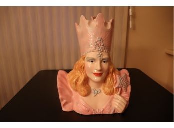 Collectors Edition Wizard Of Oz Glenda The Good Witch Cookie Jar With Box