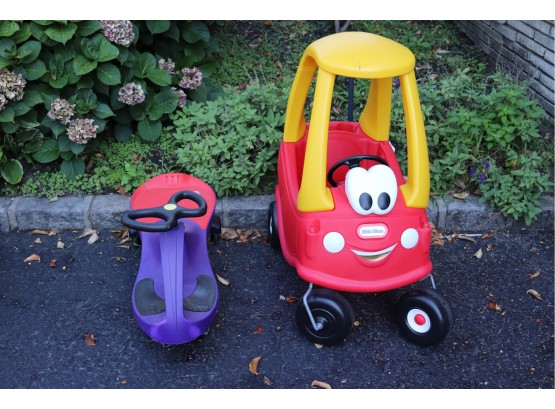 Little Tikes Push Car And Plasma Car Ride On Toy