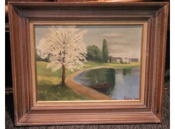 Signed Painting By Ruth Rogers