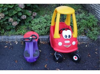 Little Tikes Push Car And Plasma Car Ride On Toy