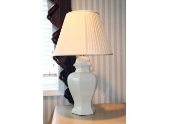 White Ceramic Lamp 30' Tall