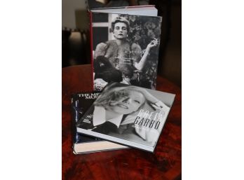 Lot Of Coffee Table Books Includes Greta Garbo, Metropolitan Museum Of Art & Cafe Society
