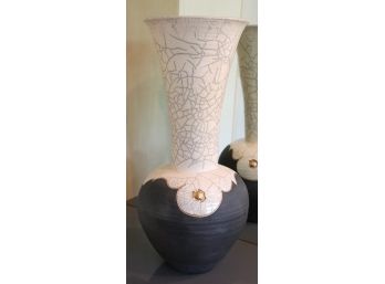Large Signed Pottery By K. Gonzalez Stands 30' Tall