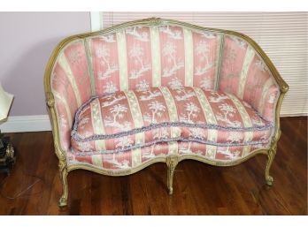 Vintage Custom Upholstered Loveseat