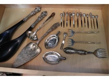 21 Assorted Sterling Serving Pieces