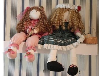 Pair Of Decorative Dolls