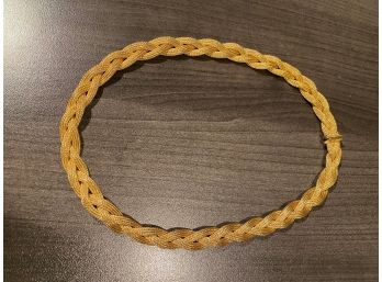18K Woven Necklace Measuring 17 1/2' 30.4 Dwt