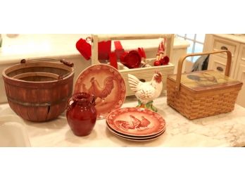 Assorted Country French Kitchen Accessories & Utensils