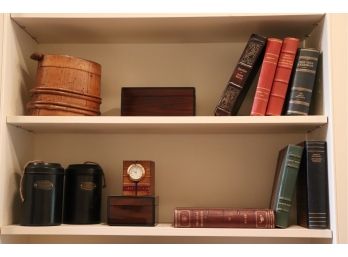 Leather Bound Books & Decorative Accessories