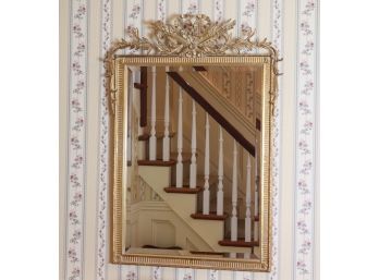 Gold Leafed Ornate Wall Mirror