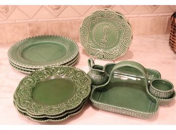 Decorative Green Ceramic Dishes