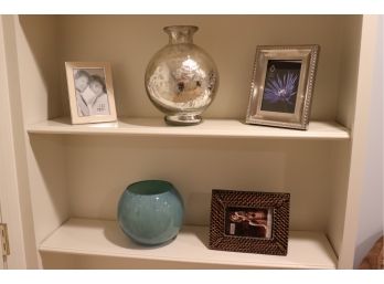 Assorted Decorative Items And Frames