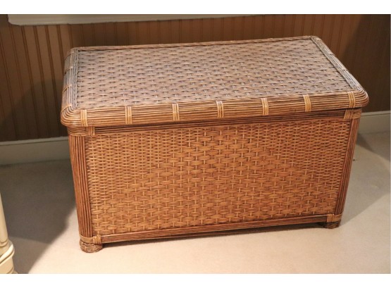 Wicker Chest Good Condition! Contents Not Included