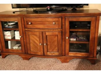 Entertainment Console Cabinet Great Storage (CONTENTS ARE NOT INCLUDED)