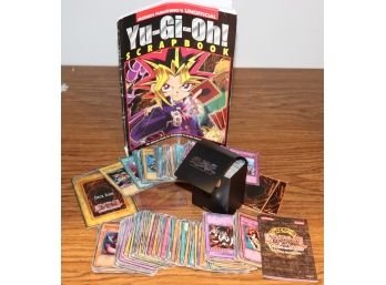 Original Yu- Gi- OH Scrapbook With Original Cards, Condition Varies