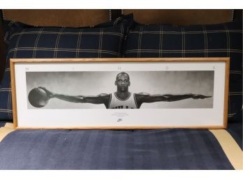 Michael Jordan Original Framed Nike Wings Poster