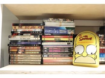 Mixed Lot Of Dvds Includes The Simpsons, Back To Future, Bruce Springsteen And More