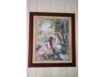 Framed Print 'IN THE MEADOW' By Renoir