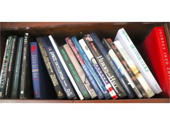 Lot Of Assorted Coffee Table Books Titles Include Journey Into China, The Yankee Collection & More