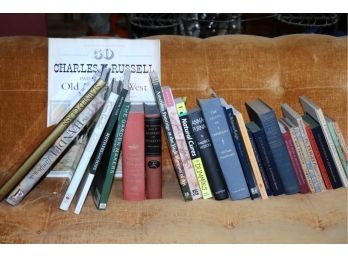 Lot Of Assorted Books Titles IncludeThe Handel, Death Of A President, Stained Glass, & A Tale Of Two Cities
