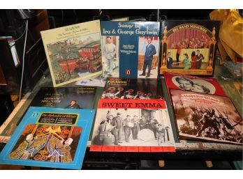 Mixed Lot Of Records Artist Include Sweet Emma, Ira & George Gershwin, Big Band Memories & More