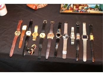 Mixed Lot Of Assorted Watches And Rings