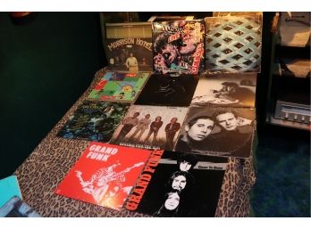 Mixed Lot Of Assorted Rock Records Includes The Doors, Billy Joel, Elton John, Grand Funk