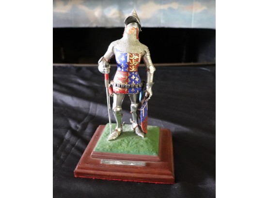 Highly Detailed Hand Painted Heraldic Miniatures Metal Knights Signed Brian Rodden No. 9/1988