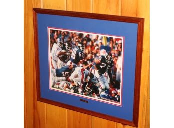 Steiner Sports Marketing “Tea Time” NY Giants Vs Denver Broncos Photo Autographed By Players