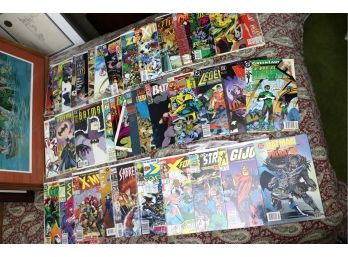 Lot Of Vintage Comic Books From Marvel & DC Comics