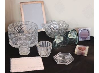 Lot Of Decorative Accessories Including Tiffany & Co Votive Candle Holders