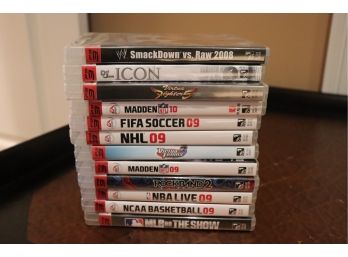 Lot Of 24 PlayStation 3 Games
