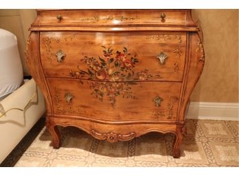 Decorative Crafts Hand Painted Wood 3 Drawer Chest