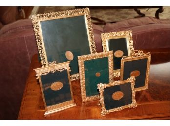 Lot Of 6 Highly Detailed Picture Frames