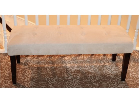 Comfortable Fabric Bench, Great For Hallway Or Edge Of Bed!