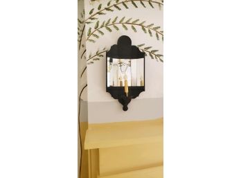 Mirrored Sconce Pair