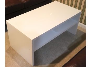 Small White Coffee Table Great For Small Spaces!!