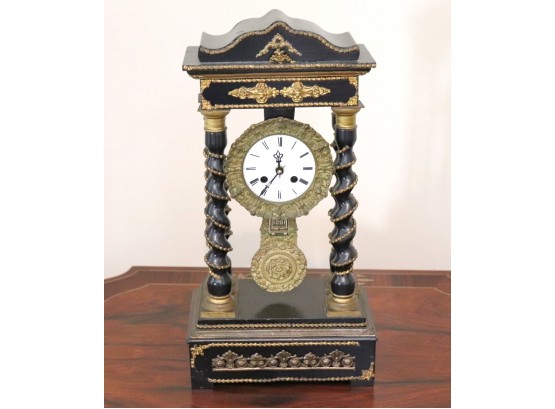 Vintage French Style Reproduction Mantel Clock