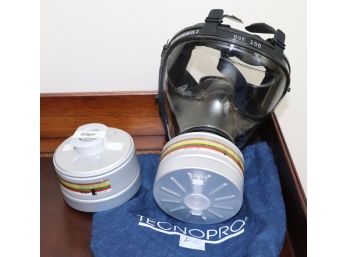 Tecnopro SGE 150 Gas Mask With 2 Dråger Respirator Filters