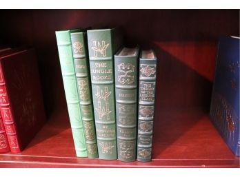 5 Leather Bound Easton Press Collector’s Ed Books: Yeats, T More, R Kipling, BH Liddell Hart, & T Veblen