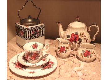 Assorted Fine Porcelain By Royal Albert, Sadler & AE Gray & Co