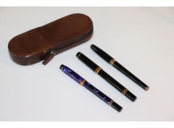 Group Of Waterman Fountain Pens- Made In France.