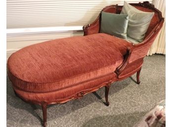 Vintage Louis XV Style Chaise Lounge