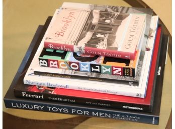 Mostly Hard Cover Coffee Table Books For Brooklyn & Car Lovers