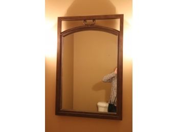 Tall Metal Wall Mirror With Copper Colored Finish 24 W X 36 Tall Great For Any Room!
