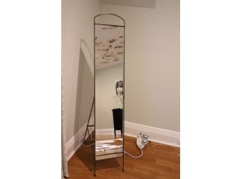 Tall Upright Mirror With Metal Frame