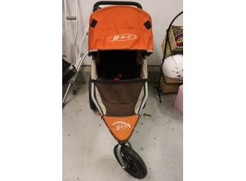 B.O.B. Orange Jogging Stroller, Great For Getting Fresh Air And Exercise!